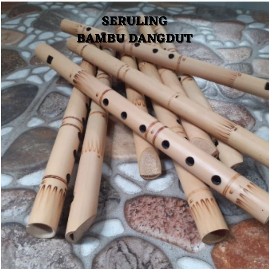 ✅MUSIK BAMBU /SERULING BAMBU MAINAN TRADISIONAL (ALAT MUSIK JADUL) SULING BAMBU