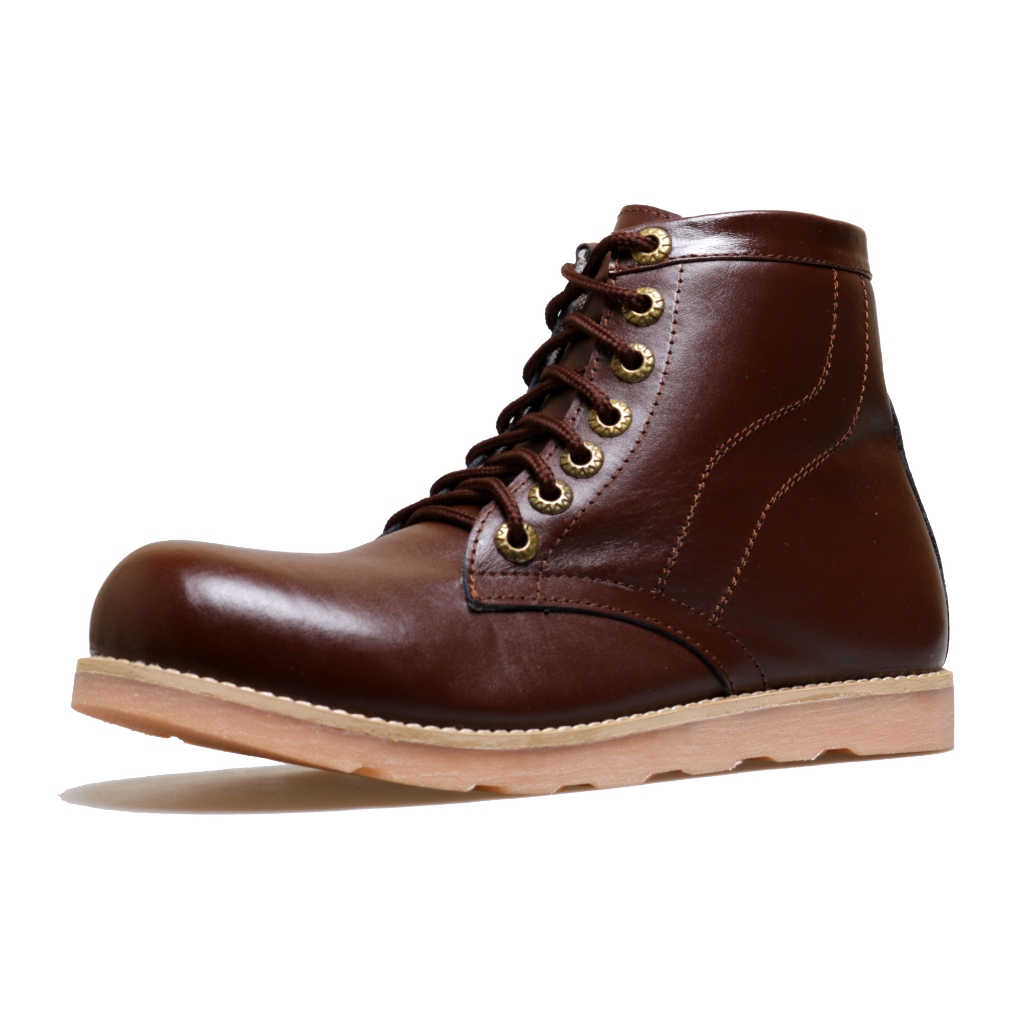 SEPATU BOOTS PRIA BSM SOGA BSM 553 - KULIT