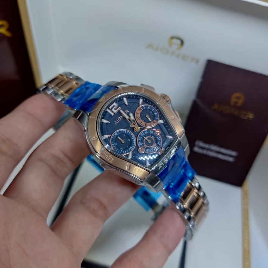 JAM TANGAN AIGNER PALERMO WANITA GARANSI 1 TAHUN SET BOX ORIGINAL