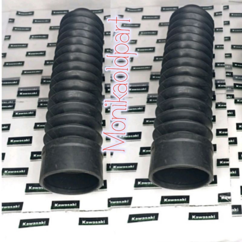 Part pengganti karet shock depan W175 karet boot Skok depan Kawasaki W 175 karet usus ulir shock dep
