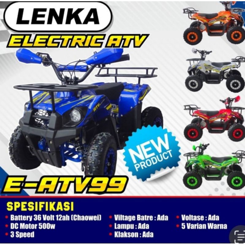 Mini ATV Touring LENKA E 99 Atv Electric 50cc