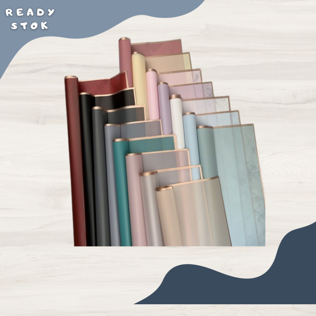 

( 5 PCS ) KERTAS BUNGA CELLOPHANE / KERTAS BUKET / KERTAS BUNGA