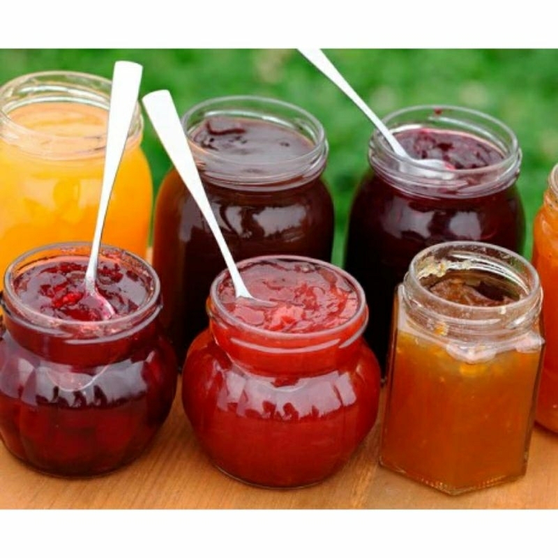 

Selai Buah Toping Kue Selai Buah kemasan Repack 250gr