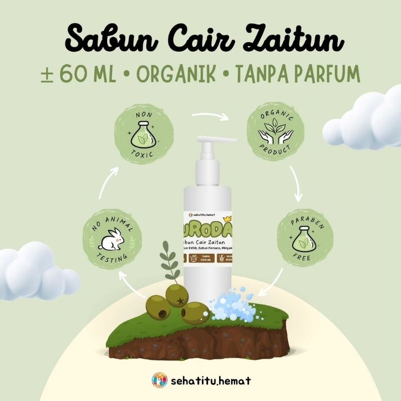

Sabun Cair Zaitun Murni Furoda 100% Skincare Sehat Tanpa Bahan Kimia Tanpa Parfum