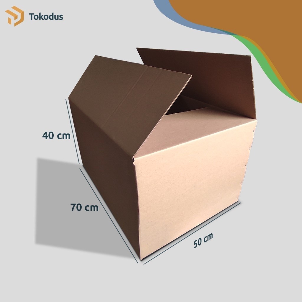 

Kardus Karton Box 70x50x40 cm Dus Packing Besar Pindahan Tebal Jumbo - Tokodus Pagarsih
