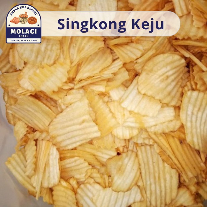 

Keripik Singkong TES CHUBA Singkong Keju 500 Gram - Molagi Snack