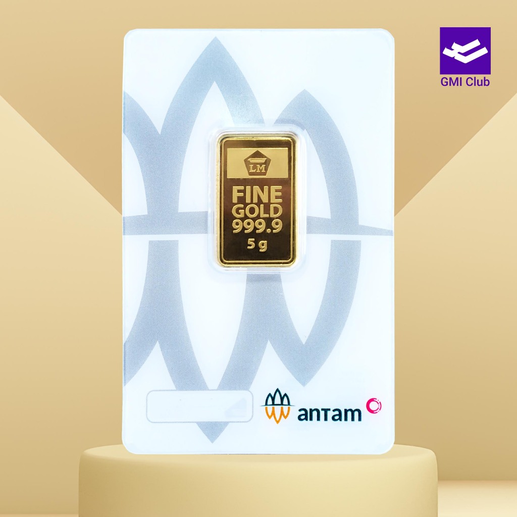 Emas Logam Mulia Antam 5 Gram