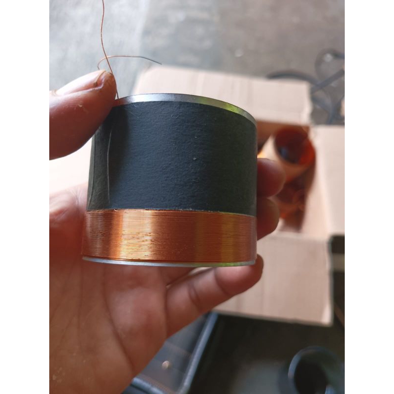 SPOOL SPUL SPEAKER VOICE COIL UKURAN 60,5MM KAWAT TEMBAGA MURNI