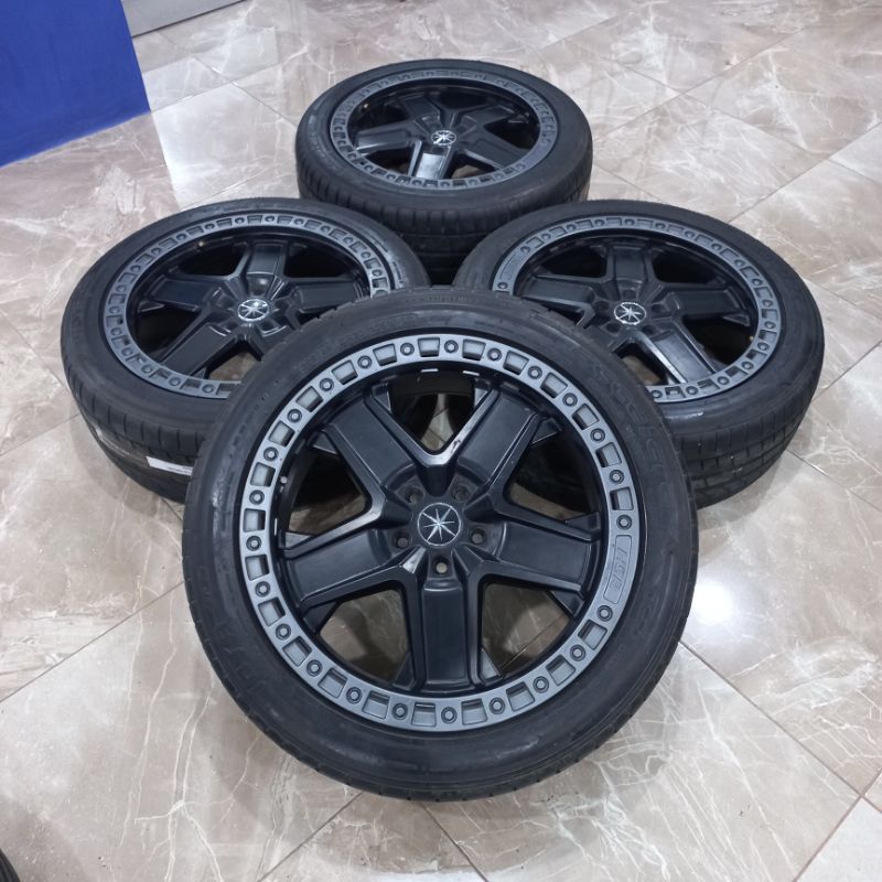 VELG SECOND | HSR WOLWAL RING 20 | BUAT MOBIL CRV CX-5 SANTAFE IONIX CAPTIVA