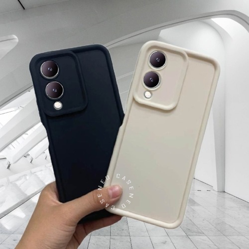 Soft Case Polos Vivo Y17S Casing Handphone