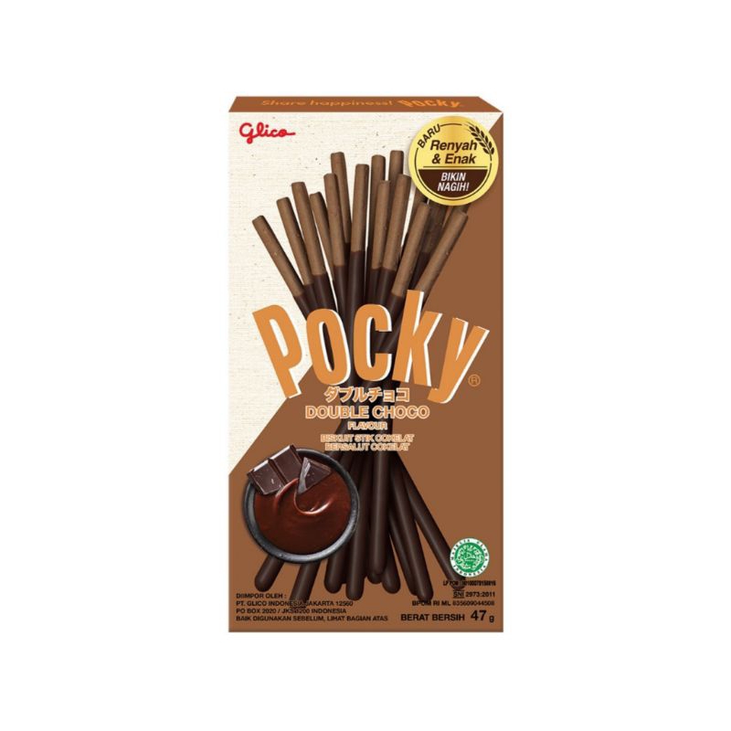 

Glico Pocky Biskuit Stik Double Choco 47 g