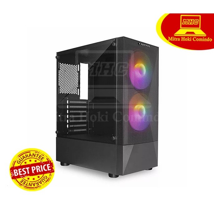 CASING PC KOMPUTER RAPTOR 1630 CASING GAMING RAPTOR 1630 INCLUDE 2 FAN