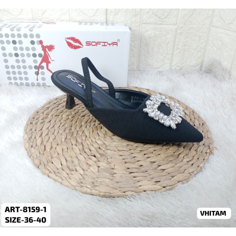 sandal heels wanita sofiya import 8159-1