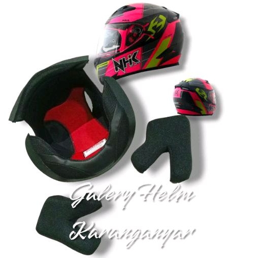 (RX9)Busa NHK RX9 FullFace || Busa Set NHK RX 9 Full Kancing Plastik Kecil RX9