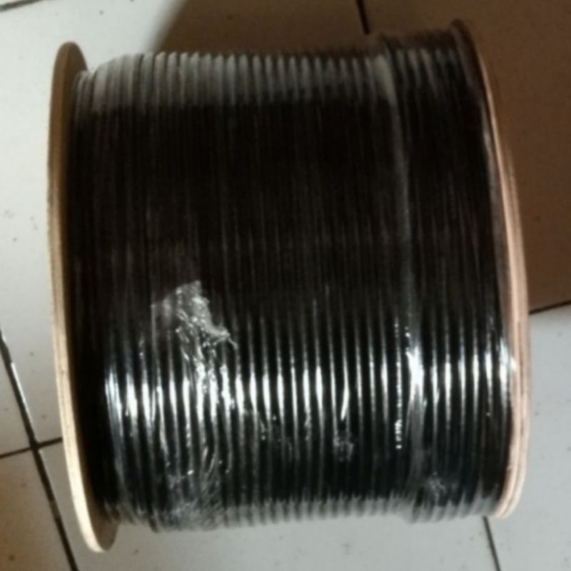 Kabel Antena Coaxial RG6 Matrix 93% Braiding