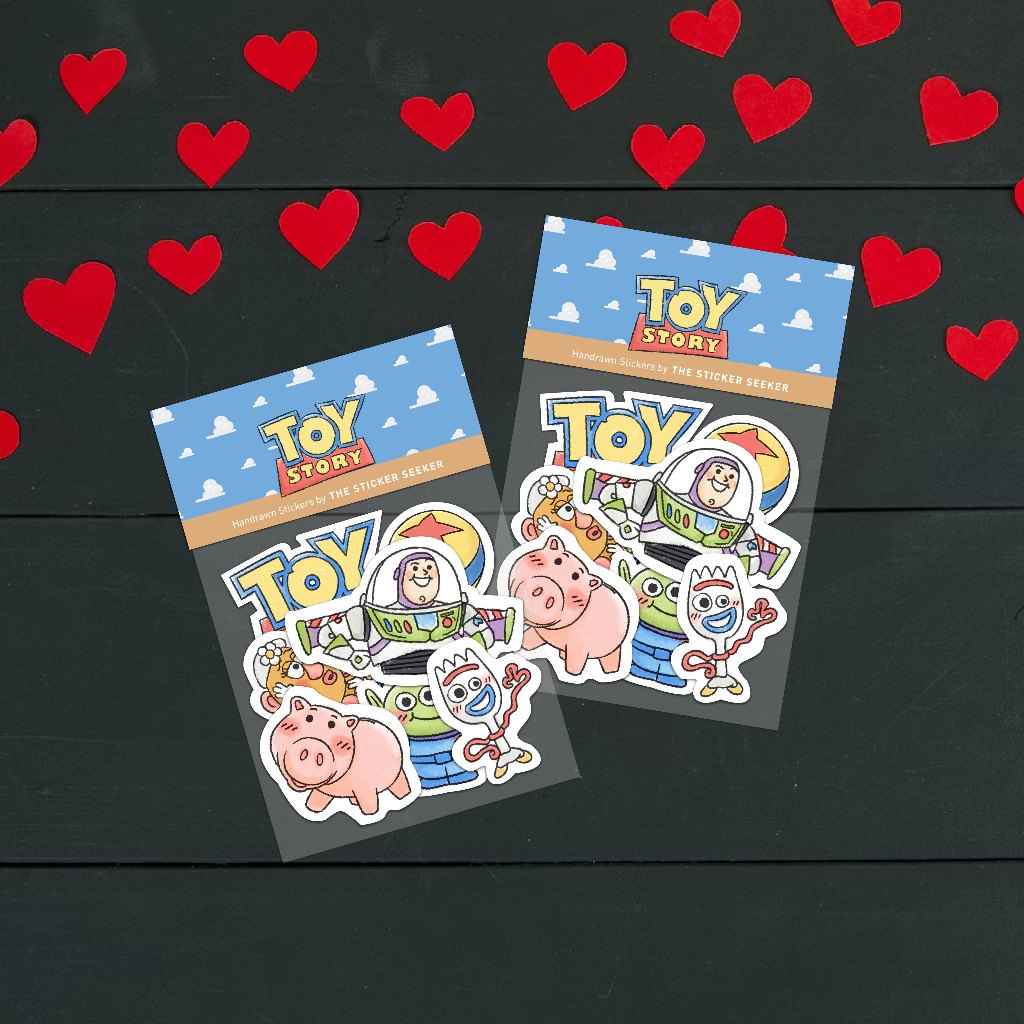 

Toy Story Vinyl Sticker Pack