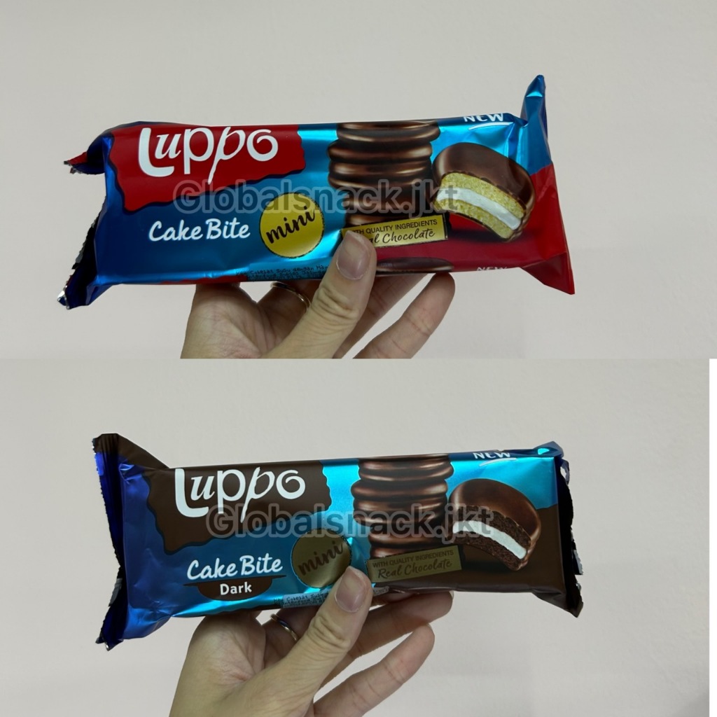 

[MINI] LUPPO MINI CAKE PIE BITE ORIGINAL / DARK CHOCOLATE