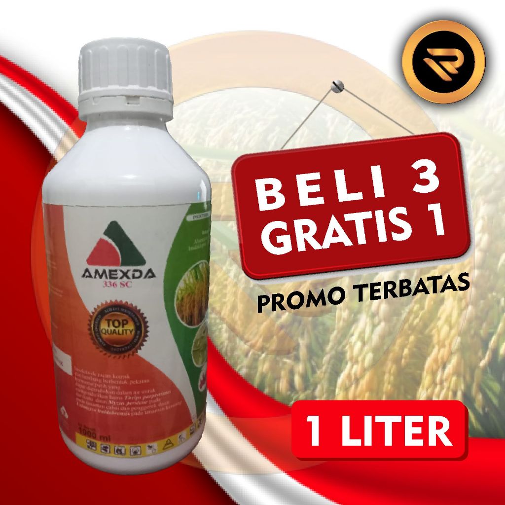 INSEKTISIDA AMEXDA 336SC 1L/ABAMEKTIN/IMIDAKLOPRID/FUNGISIDA SISTEMIK/AMISTARTOP/NATIVO/ABACEL