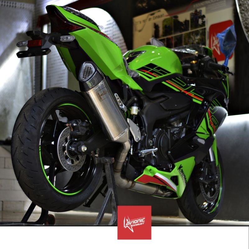 Knalpot  ZX25  ZX25R Avionic ST ( Street ) Original Avionic Exhaust