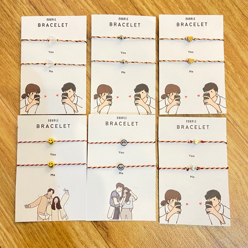 (2pcs) Gelang couple tridatu terbaru // Gelang couple pasangan