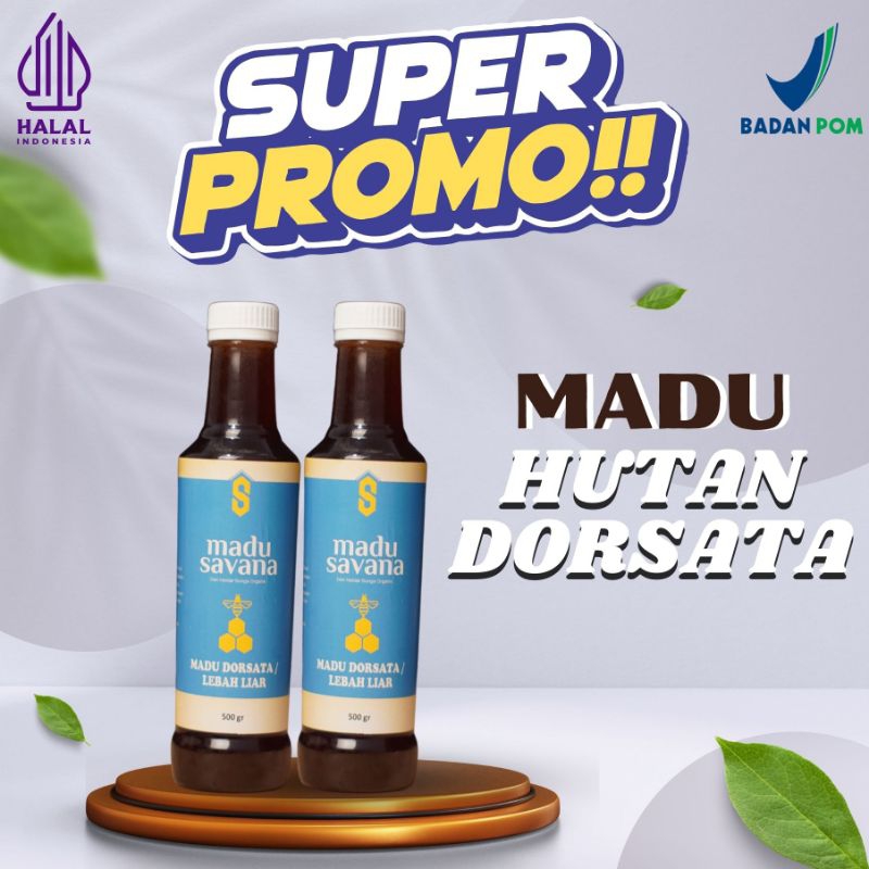 

Madu Hutan Liar Dorsata Murni 100% Alami