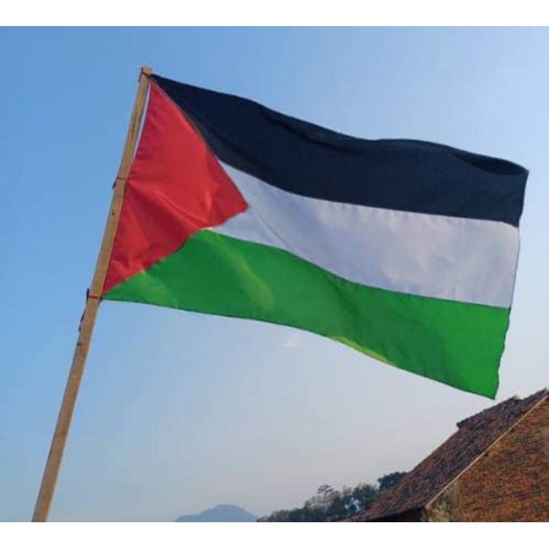 ((TERMURAH)) BENDERA PALESTINA UKURAN SEDANG