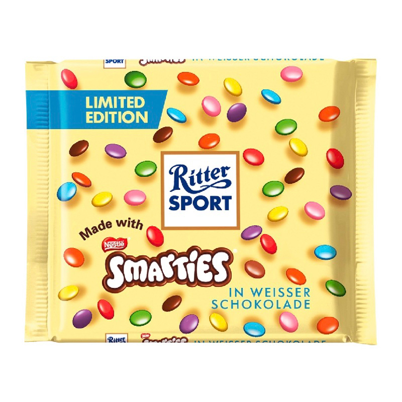 

RITTER SPORT SMARTIES IN WHITE ( Limited Edition ) PO Bkk