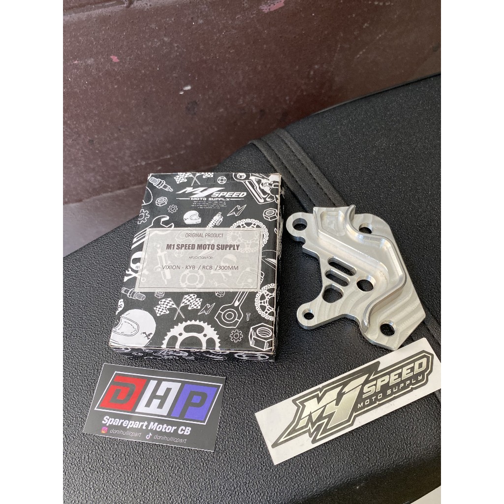 breket kaliper RCB nissin samurai kaliper standar PNP shock KYB / vixion old / NVL disc 300 & 320