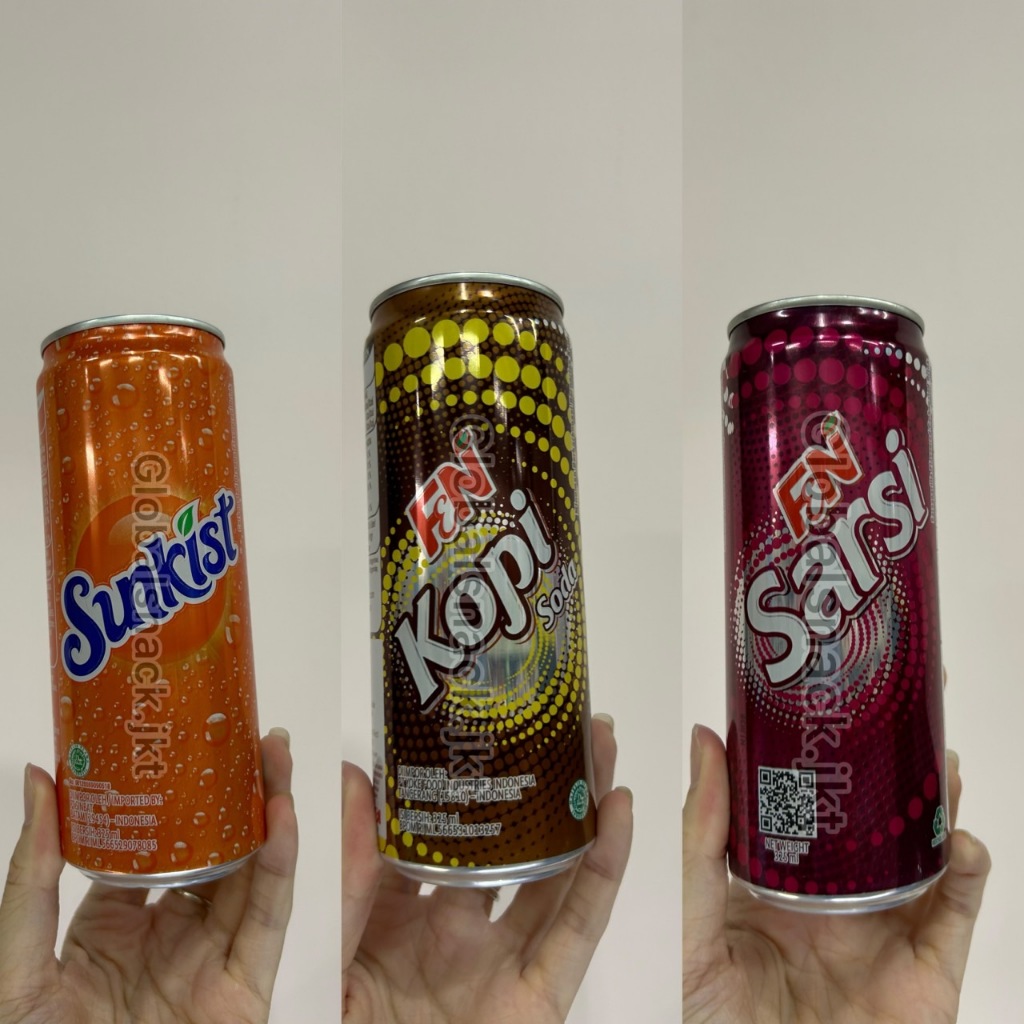 

F&N KOPI SODA / SARSI / SUNKRIST ORANGE -MINUMAN BERSODA