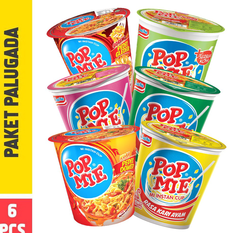 

Harga Promo Pop Mie Paket PaLuGaDa 6pcs 450gr Terkini