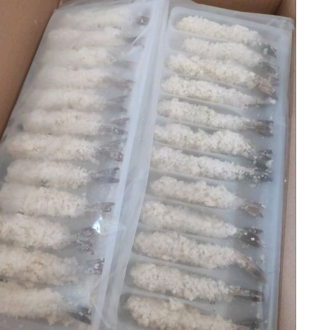 

Ebi Furai Udang Balut Tepung Roti 300 -400 gr, Isi 12/Tray - Pal Merah Jak-Bar