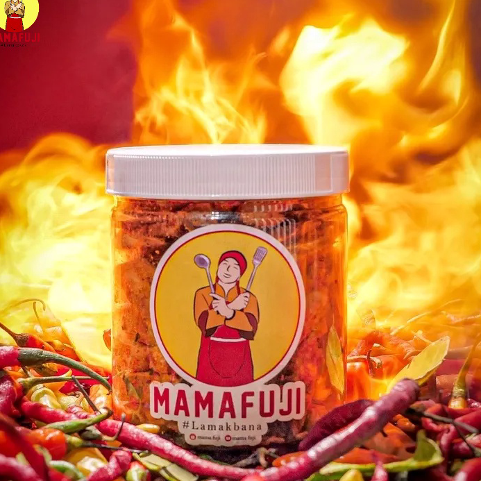 

☊✵ Mamafuji - Basreng Pedas Asin Original Pedas Daun Jeruk Balado 250 Gram Super Promo