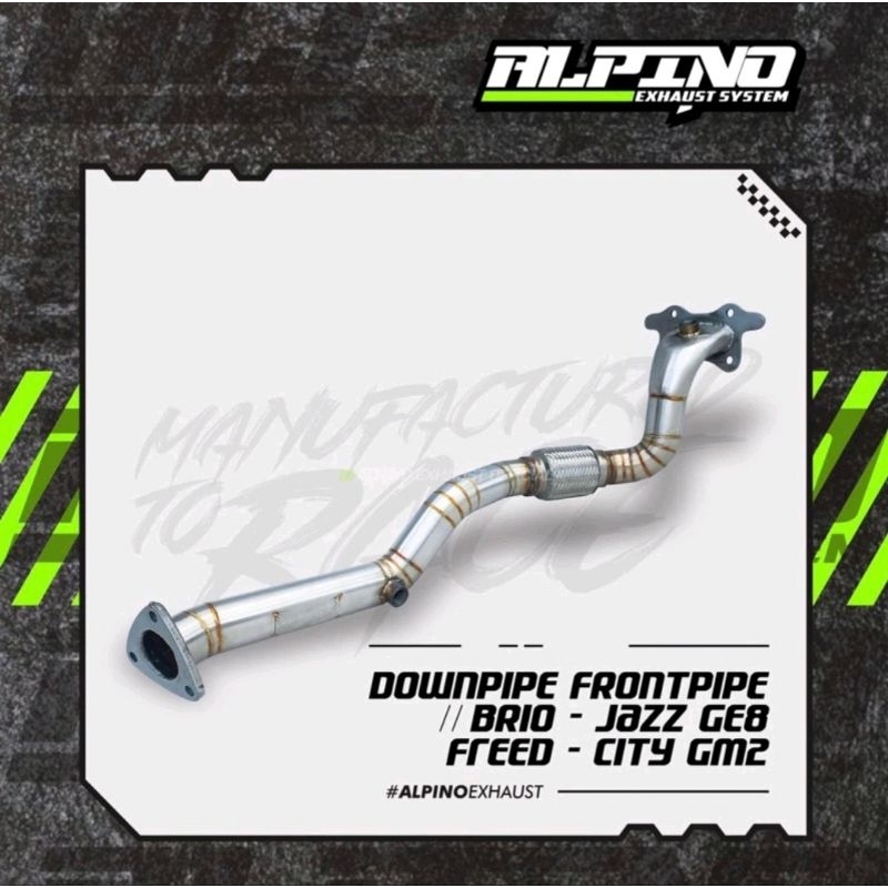 DPFP BRIO DP FP JAZZ GE8 DOWNPIPE FRONTPIPE FREED CITY GM2