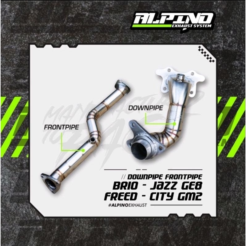 DPFP BRIO JAZZ GE8 DOWNPIPE FRONTPIPE CITY GM2 FREED