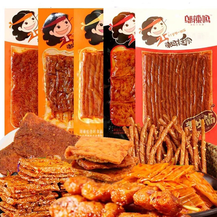 

Ready [HALAL] WULAMA GLUTEN | CEMILAN SNACK VEGETARIAN LATIAO | LATIAO 邬辣妈素