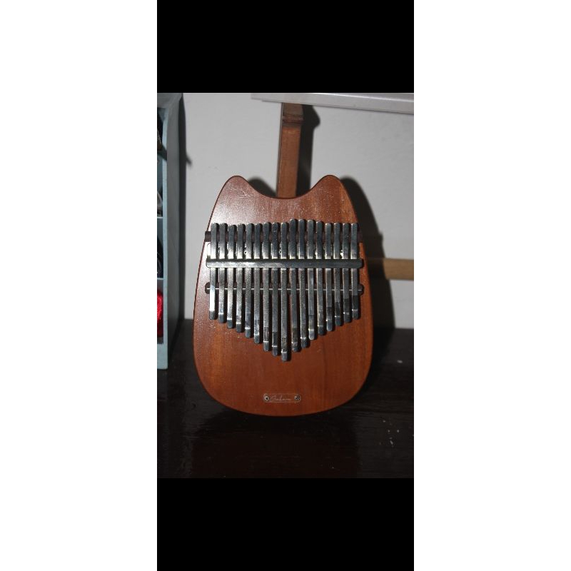 (booked) preloved kalimba gaharu (pouch + palu tunner + sticker not)