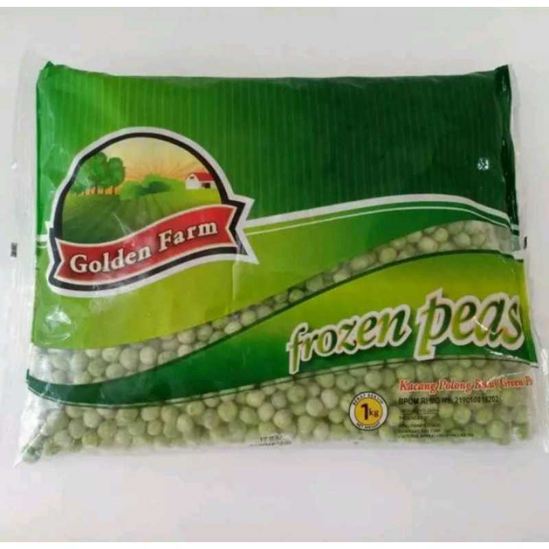 

Golden Farm Frozen Peas / Kacang Polong 1kg
