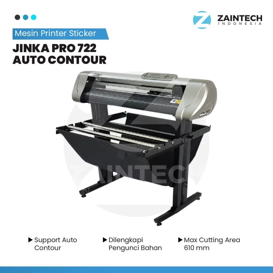 Mesin Cutting Sticker JINKA Pro 722 Auto Contour | Mesin Cutting Sticker | Cutting Plotter