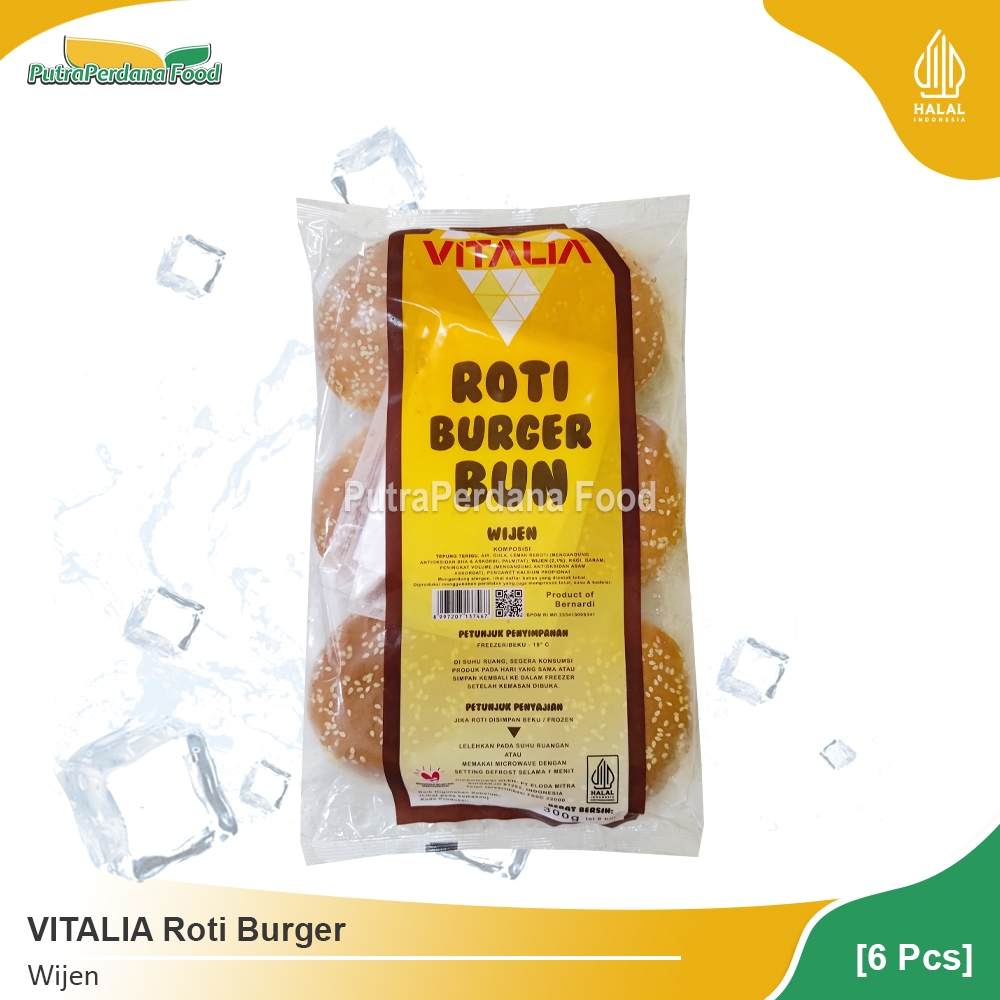 

VITALIA Roti Burger Wijen (6 Pcs)