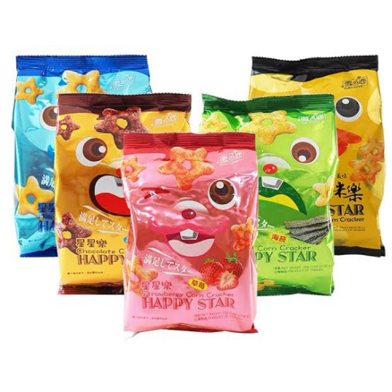 

Happy Star Corn Cracker Yuki & Love