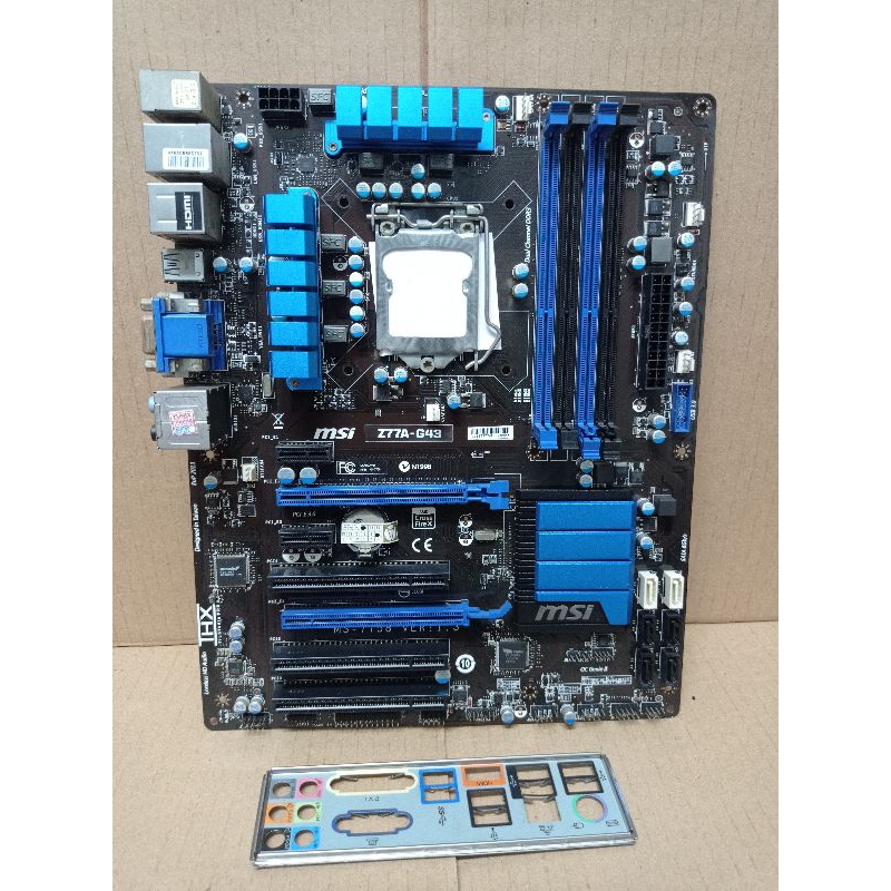 MOBO MSI Z77A-G43 SOCKET LGA 1155 DDR3 ONBOARD VGA HDMI FOR IVYBRIDGE
