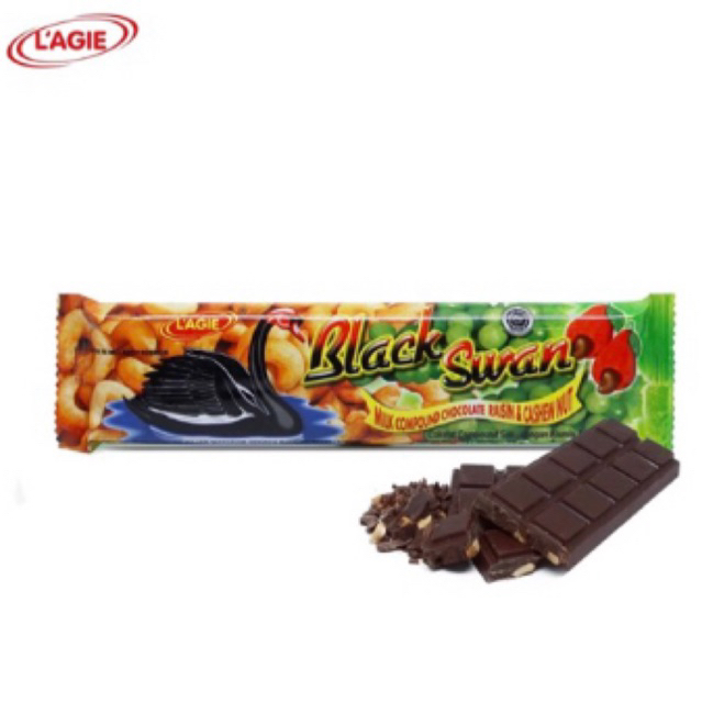 Cokelat Lagie Black Swan 70g