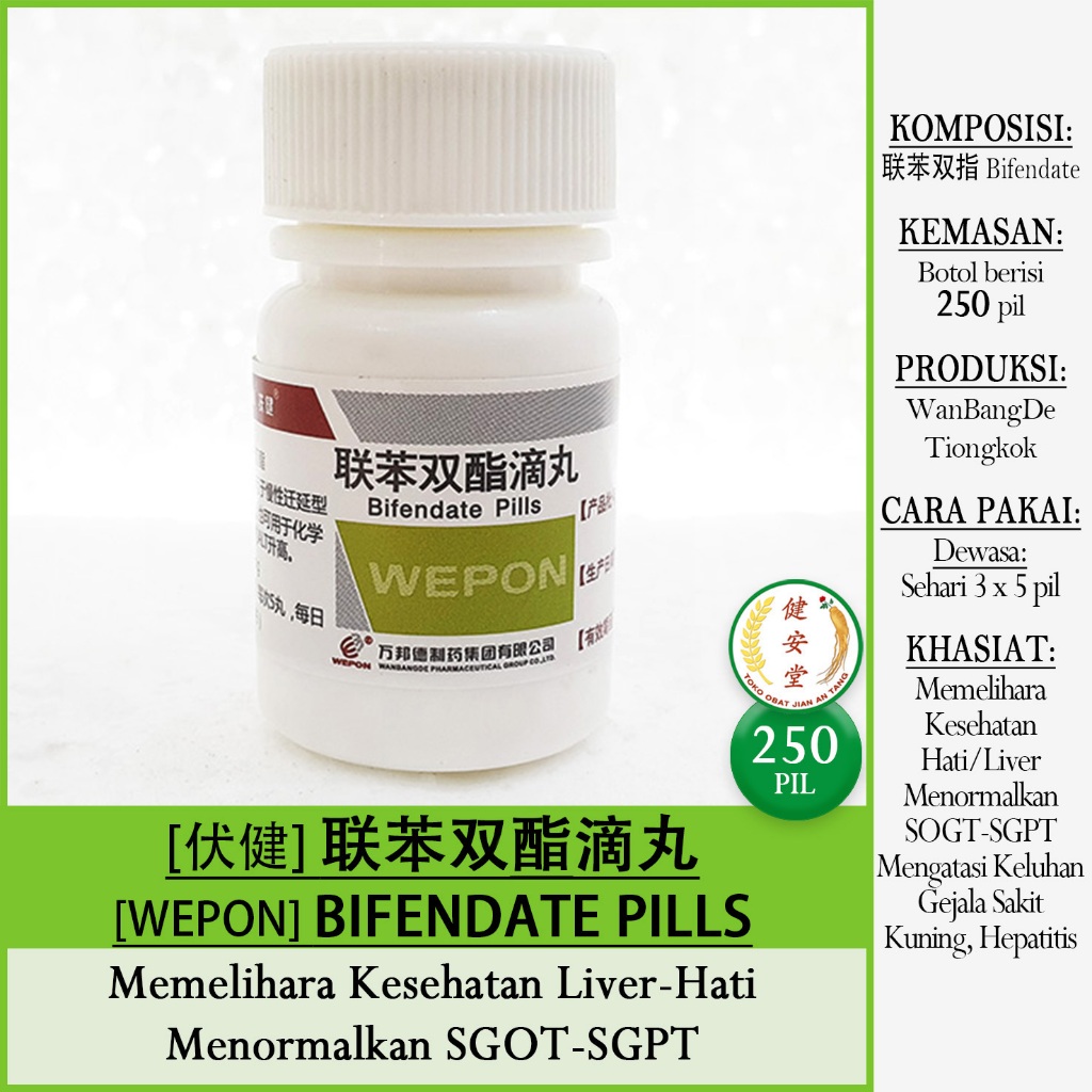 Suplemen Herbal untuk Kesehatan Liver dan Menormalkan SGOT-SGPT - 250 Pil