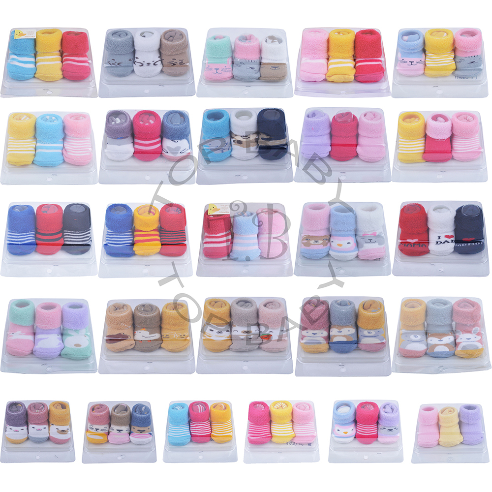 2pack Kaos Kaki Bayi Premium Winteku isi 3 - 4652