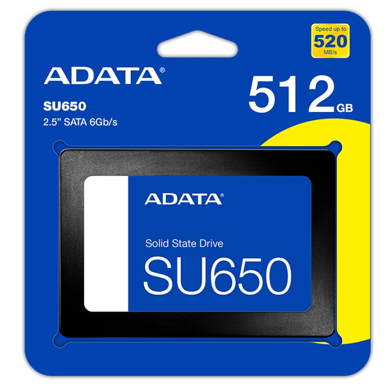 ADATA Internal SSD 2.5" - SU650 512GB