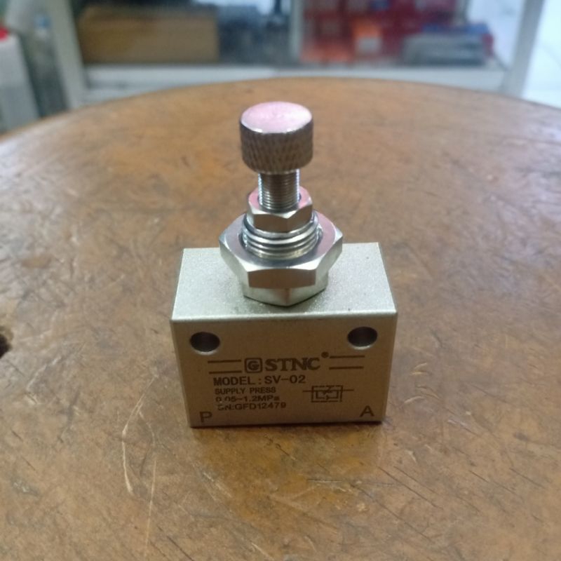 SV - 02 STNC SPEED CONTROL VALVE PNEUMATIC 1/4" SV - 02 STNC