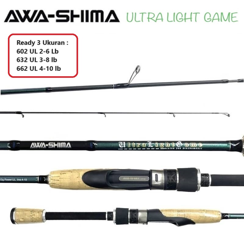 Joran Awashima Ultra Light Game Spining Carbon Hollow COD