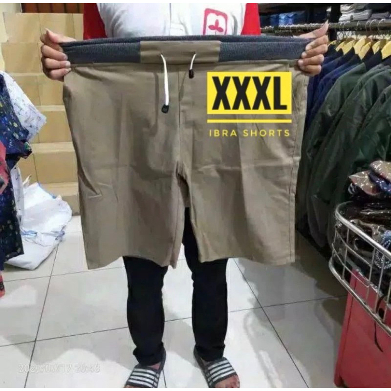 Big Size Celana Pendek Chinos Pria Size Jumbo Pendek Pria Dewasa XXL Rip