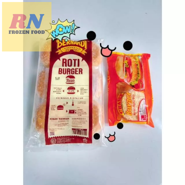 

Paket Burger Champ \ Roti burger isi 6 dan Champ Burger