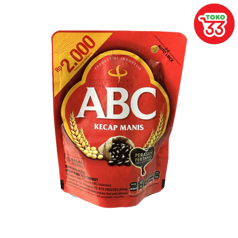 

ABC Kecap Manis Pouch 62gr